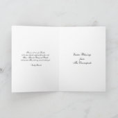 Het Lam van Pasen Feestdagen Kaart (Binnen)