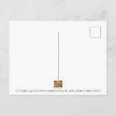 Het Land Dat Vrucht Draagt Briefkaart (Achterkant)