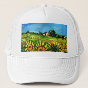 HET LAND EN DE ZONNEN IN TUSCANY TRUCKER PET