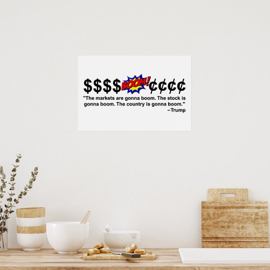 Het land gaat het Poster opblazen (Keuken)