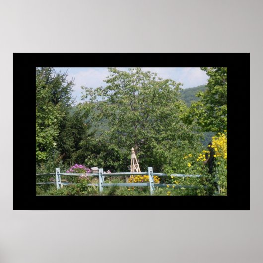 HET LAND GARDEN poster (Voorkant)