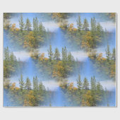 Het land in de herfst... cadeaupapier (Vlak)