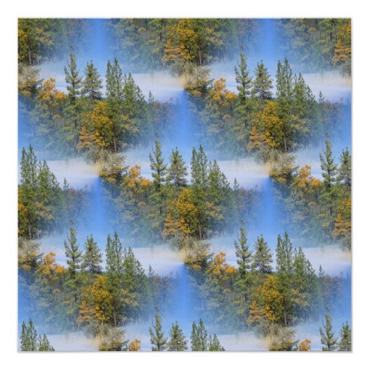 Het land in de herfst... poster (Voorkant)