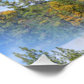 Het land in de herfst... poster (Hoek)