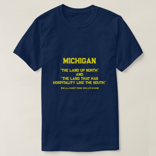 Het land in het Noorden T-shirt (Design voorkant)