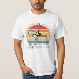 Het land is als rijden t-shirt