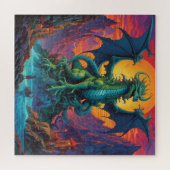 Het land is de draak legpuzzel (Horizontaal)