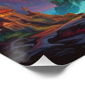 Het land is de draak perfect poster (Hoek)