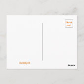 het land van betoging briefkaart (Achterkant)