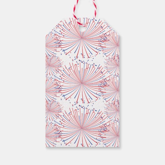 Het land van de drie! 4 juli 3 jarig feest cadeaulabel (Achterkant)