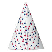 Het land van de drie! 4 juli 3e verjaardag feesthoedjes (Achterkant)