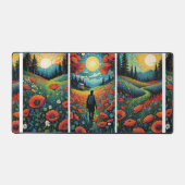 Het land van de drie zonnen bureaumat (Voorkant)