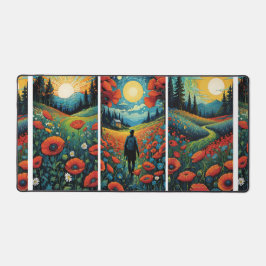 Het land van de drie zonnen bureaumat