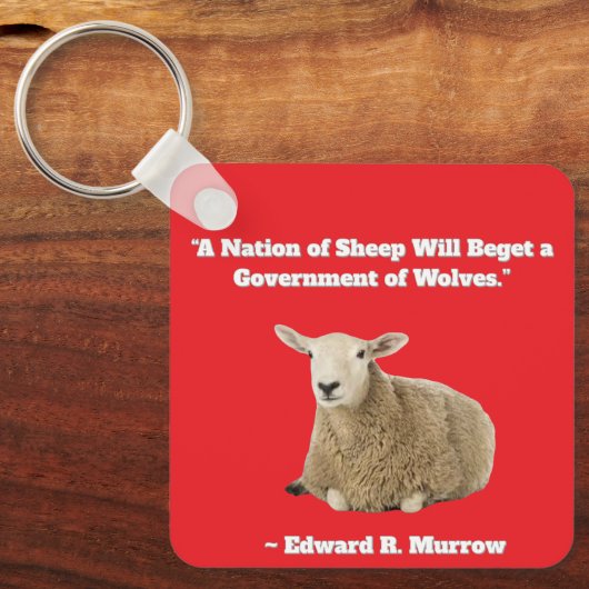 Het land van de schapen Sleutelhanger (Voorkant)