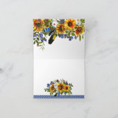 Het Land van de Schedel van Longhorn van de Bedankkaart (Binnen)