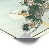 Het land van de vogel van Bertha Lum Poster (Hoek)