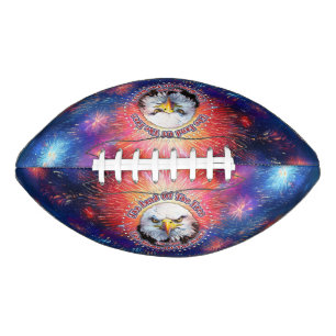 Het Land Van De Vrije Thuis Bruine Adelaar Vuurwer American Football