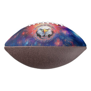 Het Land Van De Vrije Thuis Bruine Adelaar Vuurwer American Football
