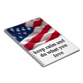 Het land van de vrijheid notitieboek (Rechterzijde)