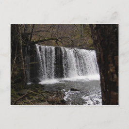 Het land van de waterval in Wales, bakens Brecon Briefkaart
