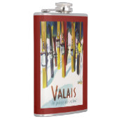 Het land van de zon - de huid staat in sneeuw heupfles (Rechts)