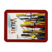 Het land van de zon - de huid staat in sneeuw magneet (Horizontaal)