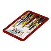 Het land van de zon - de huid staat in sneeuw magneet (Linkerzijde)