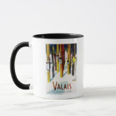 Het land van de zon - de huid staat in sneeuw mok (Links)