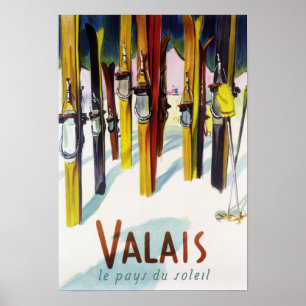 Het land van de zon - de huid staat in sneeuw poster