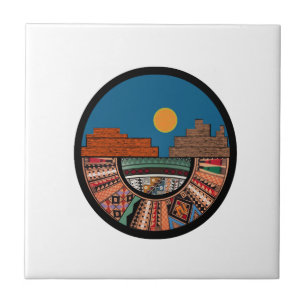 Het land zegende tegeltje