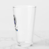 Het Landelijke Badge Pintglas Glas (Links)