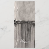 Het landelijke Menu van het Huwelijk van de (Voorkant)