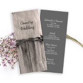 Het landelijke Menu van het Huwelijk van de