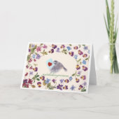 Het landelijke wenskaart van het Buitenhuis & van Kaart (Achterkant)