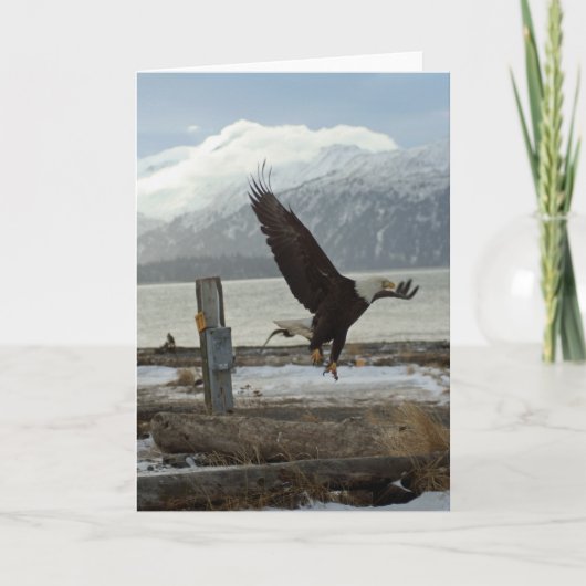 Het landen Eagle Kaart (Voorkant)