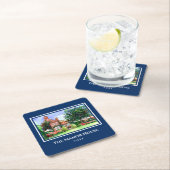 Het landhuis York England Country Garden Kartonnen Onderzetters (Insitu)