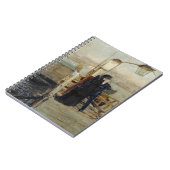 Het landingsstadium notitieboek (Linkerzijde)