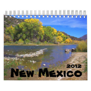 Het Landschap 2012 van New Mexico Kalender