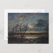 Het landschap aan de rand van Cremieu Briefkaart (Voorkant / Achterkant)