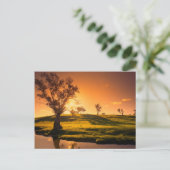 Het landschap Adelaide Hills Briefkaart (Staand voorkant)