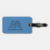 Het landschap Antarctica drijvende ijsfoto met tek Bagagelabel (Achterkant horizontaal)