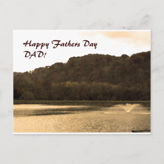 Het landschap, Happy Fathers Day! Briefkaart