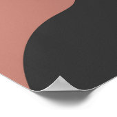 Het landschap in het midden van de eeuw illustrati poster (Hoek)