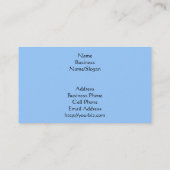 Het landschap Kunst Tiny House Rain Storm Cleaning Visitekaartje (Achterkant)