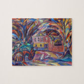 Het landschap met Caramel Taste is moeilijk om het Legpuzzel (Horizontaal)