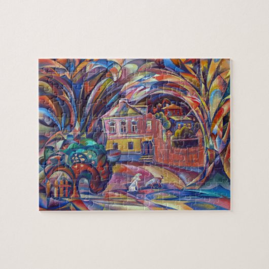 Het landschap met Caramel Taste is moeilijk om het Legpuzzel (Horizontaal)