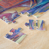 Het landschap met Caramel Taste is moeilijk om het Legpuzzel (Zijkant)