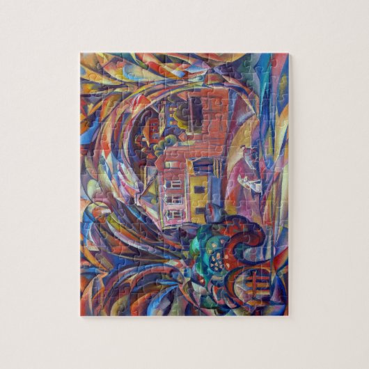 Het landschap met Caramel Taste is moeilijk om het Legpuzzel (Verticaal)