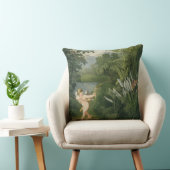 Het landschap met Cupid richtend een pijl op een P Kussen (Stoel)