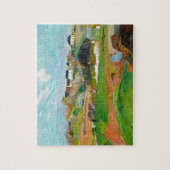 Het landschap Paul Gauguin Old Painting Art Legpuzzel (Verticaal)